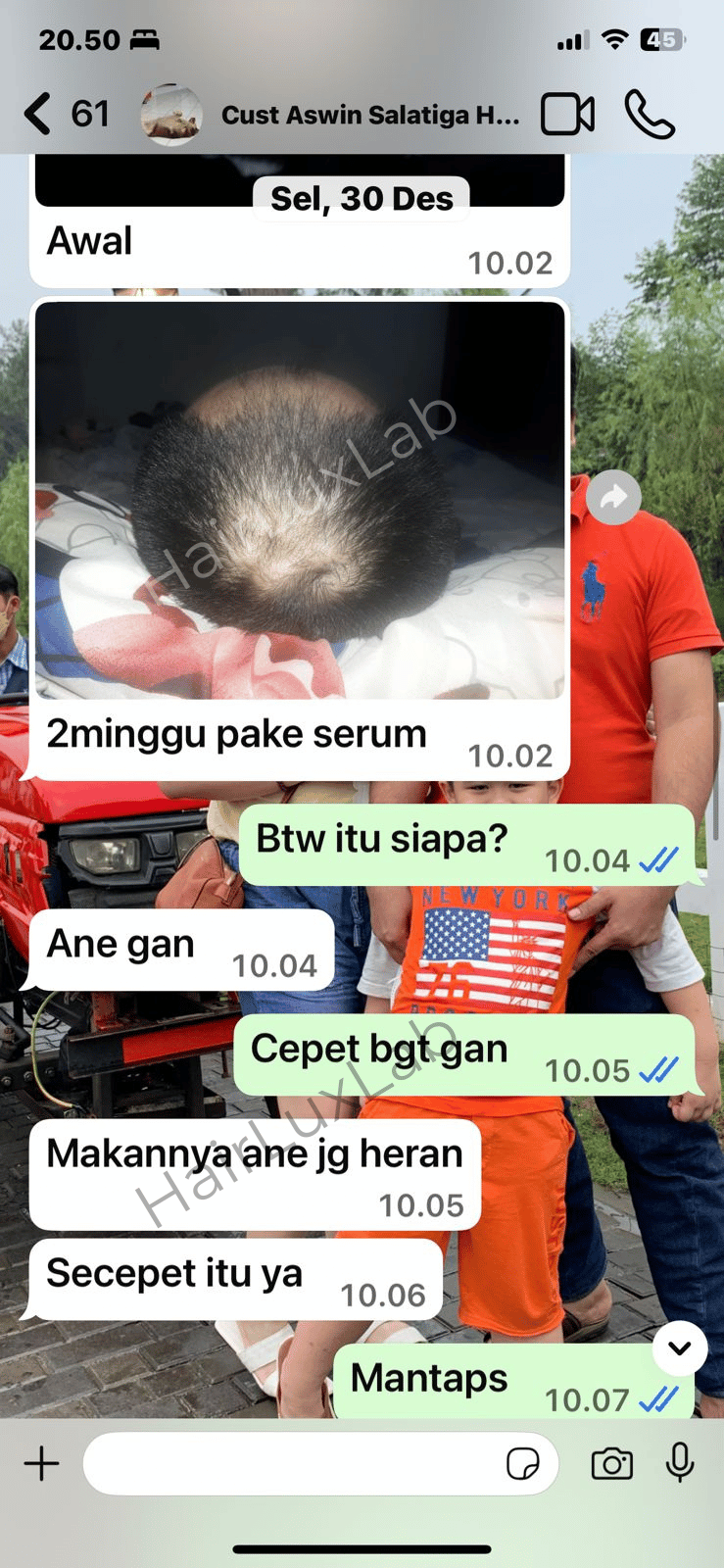 Testimoni WhatsApp 2